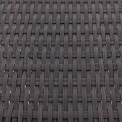 Cambria Outdoor 3 Seater Wicker Bench - Teak/Brown - Christopher Knight Home -Outdoor Garden GUEST b1f07dfa e715 450d bcae 65d80da759dd