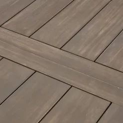 Della-Hermosa 7pc Acacia Wood Dining Set - Gray - Christopher Knight Home -Outdoor Garden GUEST b25d3900 4dbc 4e29 9cdd ecb034698fe0