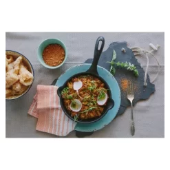 Victoria Small Preseasoned Cast Iron Egg Skillet And Tapas Pan - 6.5" -Outdoor Garden GUEST b34ea7e7 1c91 4d29 a9cb 5c3f92ed5c55