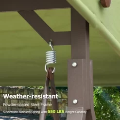 Aoodor Patio Porch Swing Olefin Fabric - 2 In 1 9 Aoodor Patio Porch Swing Olefin Fabric - 2 In 1 -Outdoor Garden GUEST b6b66b0f 7ae0 492b 9033 9f9046717f4c