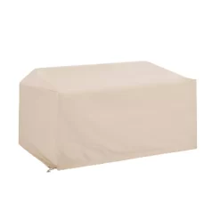 Outdoor Loveseat Furniture Cover - Tan - Crosley -Outdoor Garden GUEST b6d3311c 65f6 4792 b669 d49c917d106f