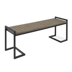 Hopkins Acacia & Iron Bench - Christopher Knight Home -Outdoor Garden GUEST b7e287d9 6187 4986 afcb 546770ecad7d