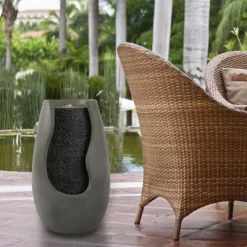 Nature Spring Concrete Pot Outdoor Water Fountain 7 Nature Spring Concrete Pot Outdoor Water Fountain -Outdoor Garden GUEST b9c6ce79 1764 47f1 a833 1be4f514c6ea