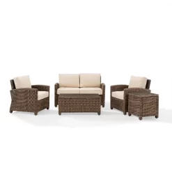 Bradenton 5pc Outdoor Wicker Conversation Set - Crosley 20 Bradenton 5pc Outdoor Wicker Conversation Set - Crosley -Outdoor Garden GUEST bb723837 0fd5 4114 b55e 4ae72d69c9c0