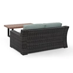 Beaufort 2pc Outdoor Wicker Chat Set - Mist - Crosley 13 Beaufort 2pc Outdoor Wicker Chat Set - Mist - Crosley -Outdoor Garden GUEST bbf03b74 8515 4e5d a0f6 f1859c03ba03