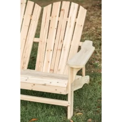 Wood Adirondack Love Seat - Patio Festival -Outdoor Garden GUEST bdfcace4 f1e1 4575 91ca 9f3c5bc5e020