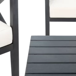 Nunzio 4pc Living Set With Accent Pillows - Black/Beige - Safavieh 10 Nunzio 4pc Living Set With Accent Pillows - Black/Beige - Safavieh -Outdoor Garden GUEST bf60fb4d 0aef 4565 9f46 8049fd284825