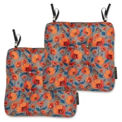 2pk Frida Kahlo Patio Seat Cushions - Classic Accessories 16 2pk Frida Kahlo Patio Seat Cushions - Classic Accessories -Outdoor Garden GUEST c1010516 572f 40ec b263 97a6fde50e81