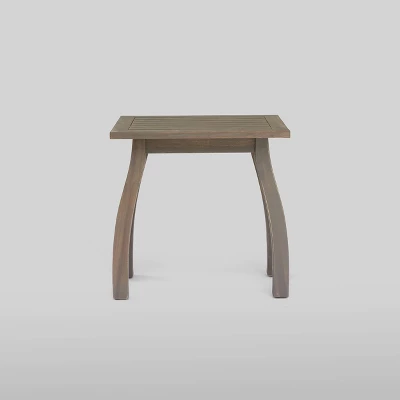 Champlain 3pc Acacia Wood Rocking Chairs Set - Gray/Dark Gray - Christopher Knight Home 2 Champlain 3pc Acacia Wood Rocking Chairs Set - Gray/Dark Gray - Christopher Knight Home - Image 2