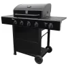 Kenmore 4-Burner Open Cart Grill With Side Burner