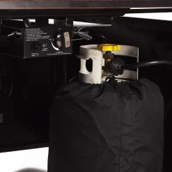 5pc Outdoor Dining Set With 42" Aluminum Square Medallion Design Fire Table & Deep Seating Swivel Rocking Chairs - Oakland Living -Outdoor Garden GUEST c3056a4c da78 4e07 821d 0de954a067c8