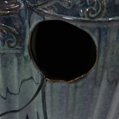 Sunnydaze Decor Sunnydaze 27"H Electric Ceramic Dark Turquoise Tour De Vase Outdoor Water Fountain With LED Lights 14 Sunnydaze Decor Sunnydaze 27"H Electric Ceramic Dark Turquoise Tour De Vase Outdoor Water Fountain With LED Lights -Outdoor Garden GUEST c355adc4 edc8 4547 b6d6 637844137633