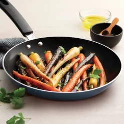 Tramontina 11" Aluminum Non Stick Fry Pan - Blue -Outdoor Garden GUEST c5a01c99 4e0b 4acf 8555 057a2932f354