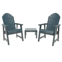 Hamilton 3pc Outdoor Set With Deck Chairs & Adirondack Side Table - Highwood -Outdoor Garden GUEST c6af3cd1 deae 4166 bff9 a157f3411eee