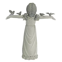 Design Toscano Basking In God's Glory Little Girl Statue: Medium -Outdoor Garden GUEST cb3f4800 d384 4af6 8e42 e2971a36905d