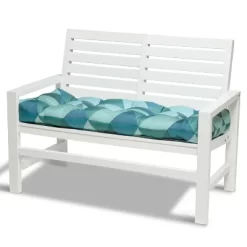 Duck Covers Water-Resistant Indoor/Outdoor Bench Cushion Blue Lagoon Geo - Classic Accessories 5 Duck Covers Water-Resistant Indoor/Outdoor Bench Cushion Blue Lagoon Geo - Classic Accessories -Outdoor Garden GUEST cbcdc557 bc41 43b6 9644 624fe9858cd2