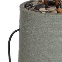 John Timberland Leonisis Rustic Cascading Leaves Outdoor Floor Water Fountain 38 1/2" For Yard Garden Patio Home Deck Lawn Porch House 12 John Timberland Leonisis Rustic Cascading Leaves Outdoor Floor Water Fountain 38 1/2" For Yard Garden Patio Home Deck Lawn Porch House -Outdoor Garden GUEST cbd56acc 7076 4acf b879 9f56eee984f1