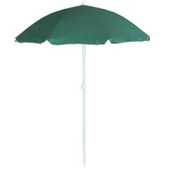 Sunnydaze Decor Sunnydaze Outdoor Travel Portable Beach Umbrella With Tilt Function And Push Open/Close Button - 5' -Outdoor Garden GUEST ccba4830 eb27 4df9 a808 857e13ea1490