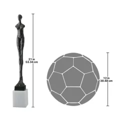 Design Toscano La Femme Female Sculpture