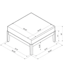 Summerlyn Ottoman - Linon -Outdoor Garden GUEST d3437ee7 d7fd 4dae a60a 9f0f6b983499