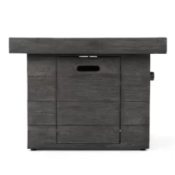 Keana 5pc Faux Rattan Club Chair & Fire Pit Chat Set - Christopher Knight Home -Outdoor Garden GUEST d34c0922 d193 4a0f 94c5 cc1a752f1139