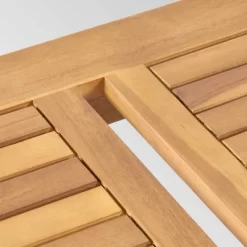 Caydon 8pc Acacia Wood Chat Set - Brown Patina/Cream - Christopher Knight Home -Outdoor Garden GUEST d429b485 24ad 40b6 94c7 f3bc72e84f3d