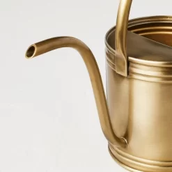 1L Accented Metal Watering Can Brass Finish - Hearth & Hand™ With Magnolia -Outdoor Garden GUEST d8d9fd9e ae1a 452a a0ad d7dc1e4a0d5e
