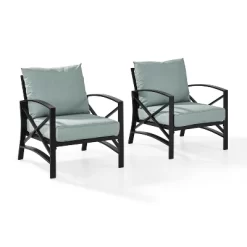 Crosley 2pc Kaplan Outdoor Patio Chair Set -Outdoor Garden GUEST d9240175 2e5b 4338 bea3 1ee9ede70444