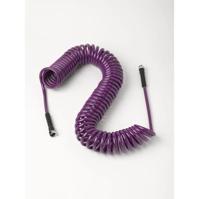 Gardener's Supply Company Ultra Lightweight Coil Garden Hose | Expandable & Retractable BPA Free For Outdoor Garden Watering Drinking Water Safe | 50' 1 Gardener's Supply Company Ultra Lightweight Coil Garden Hose | Expandable & Retractable BPA Free For Outdoor Garden Watering Drinking Water Safe | 50'