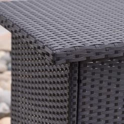 Trinidad Wicker Bar - Dark Brown - Christopher Knight Home -Outdoor Garden GUEST d9c22fbf a2dc 43b8 a44e 912e024b39ff