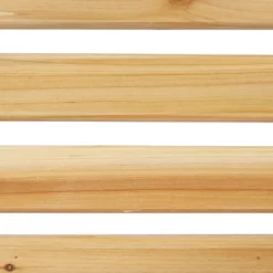 Sunnydaze Decor Sunnydaze Outdoor 2-Person Traditional Wooden Porch Swing With Hanging Chains - 58.5-Inch - Brown -Outdoor Garden GUEST df5de877 0e8e 429a 92f7 b71cd1bb2536