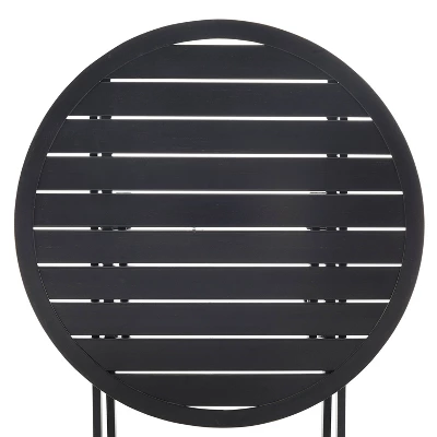 3pc Kaplan Outdoor Steel Chat Set Oatmeal/Bronze - Crosley 8 3pc Kaplan Outdoor Steel Chat Set Oatmeal/Bronze - Crosley - Image 8