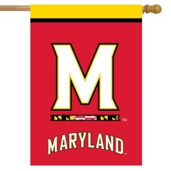 Briarwood Lane Maryland Terrapins House Flag NCAA Licensed 28" X 40"