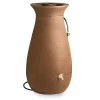 Rainwater Urn, 65 Gallon, 6' Hose Included, Brass Water Spigot, Removable Top