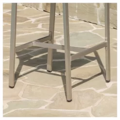 Cape Coral 4pk All-Weather Wicker/Metal Patio Barstools - Gray - Christopher Knight Home -Outdoor Garden GUEST e35b2414 aeee 4c71 830e 5d03fb1b6a65