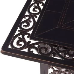 Oakland Living 5pc Deep Seating Swivel Aluminum Outdoor Patio Fire Pit Dining Set Copper -Outdoor Garden GUEST e5ad2557 e6c0 445d b6b3 b11e7b52cfa5