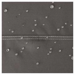 Classic Ravenna Square Patio Table And Chairs Cover-Dark Taupe/Large