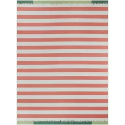Preppy Stripes Outdoor Rug Coral - Project 62™ -Outdoor Garden GUEST e850929f b7d6 46e1 ac53 bf515ab16b0e