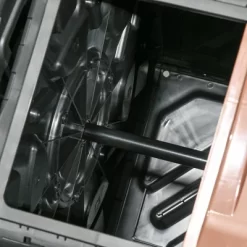 Outsunny Rotating Composter, 34.5 Gallon Dual Chamber Compost Bin With Ventilation Openings And Steel Legs -Outdoor Garden GUEST e85e3d88 686f 4a6b 85d9 ddf704496e43