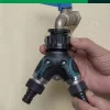 Jardinax 2-Way Water Hose Connector - Universal And Adjustable
