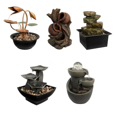 Nature Spring LED Tabletop Rock Water Fountain 4 Nature Spring LED Tabletop Rock Water Fountain - Image 4
