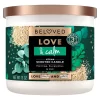 Beloved Love & Calm Moringa, Eucalyptus & Oat 3-Wick Vegan Candle - 15oz