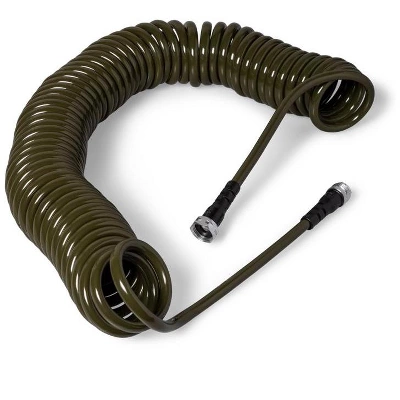 Gardener's Supply Company Ultra Lightweight Coil Garden Hose | Expandable & Retractable BPA Free For Outdoor Garden Watering Drinking Water Safe | 50' 3 Gardener's Supply Company Ultra Lightweight Coil Garden Hose | Expandable & Retractable BPA Free For Outdoor Garden Watering Drinking Water Safe | 50' - Image 3