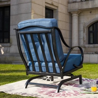 Steel Spring Patio Accent Chair - Lokatse 5 Steel Spring Patio Accent Chair - Lokatse - Image 5