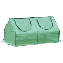 Aoodor Mini 4 Ft. X 2 Ft. X2 Ft. Greenhouse Zipper Doors -Outdoor Garden GUEST eeecbb1b 5d48 405e b064 52c6bd4183c6