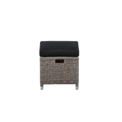 Monaco 3pc Set With 2 Seat Reclining Bench & 2 Ottomans - Gray - Alaterre Furniture -Outdoor Garden GUEST ef113a8d d3d5 4452 86b3 ee01769a1d95
