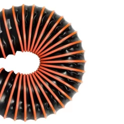 Camco RV RhinoEXTREME 10' Sewer Hose Extension Kit With Rhino Swivel Fittings, Lock Rings, And Superior Crush Protection, Orange