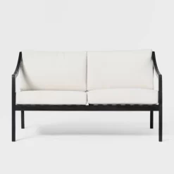 Saracina Home Mid-Century Modern Slatted Acacia Outdoor Bench With Cushions 12 Saracina Home Mid-Century Modern Slatted Acacia Outdoor Bench With Cushions -Outdoor Garden GUEST f159d085 5aa2 453a a258 0e99b25d8120