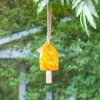 Evergreen 8"H Yellow Swirl Chime