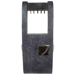 Northlight 26" LED Lighted Rainfall Outdoor Water Fountain With Planter -Outdoor Garden GUEST f48ffec7 2c95 4d86 8ba6 dd03188c3701